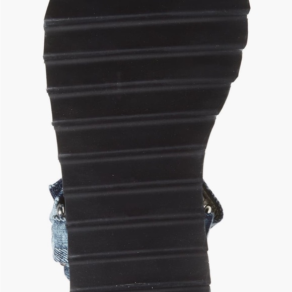 Kurt Geiger Blue Denim Women's Sandals - Picture 6 of 8